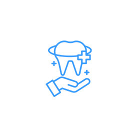 Sunshine Insurance Pros icon illustrating dental insurance and smile protection plans in Temple Terrace, FL.